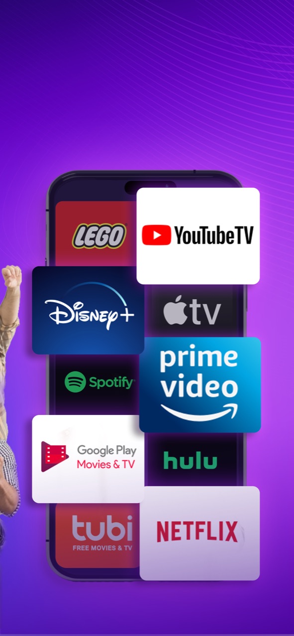 Streaming app shortcuts